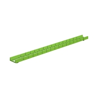 Picture of Flexible rail profile 180, green